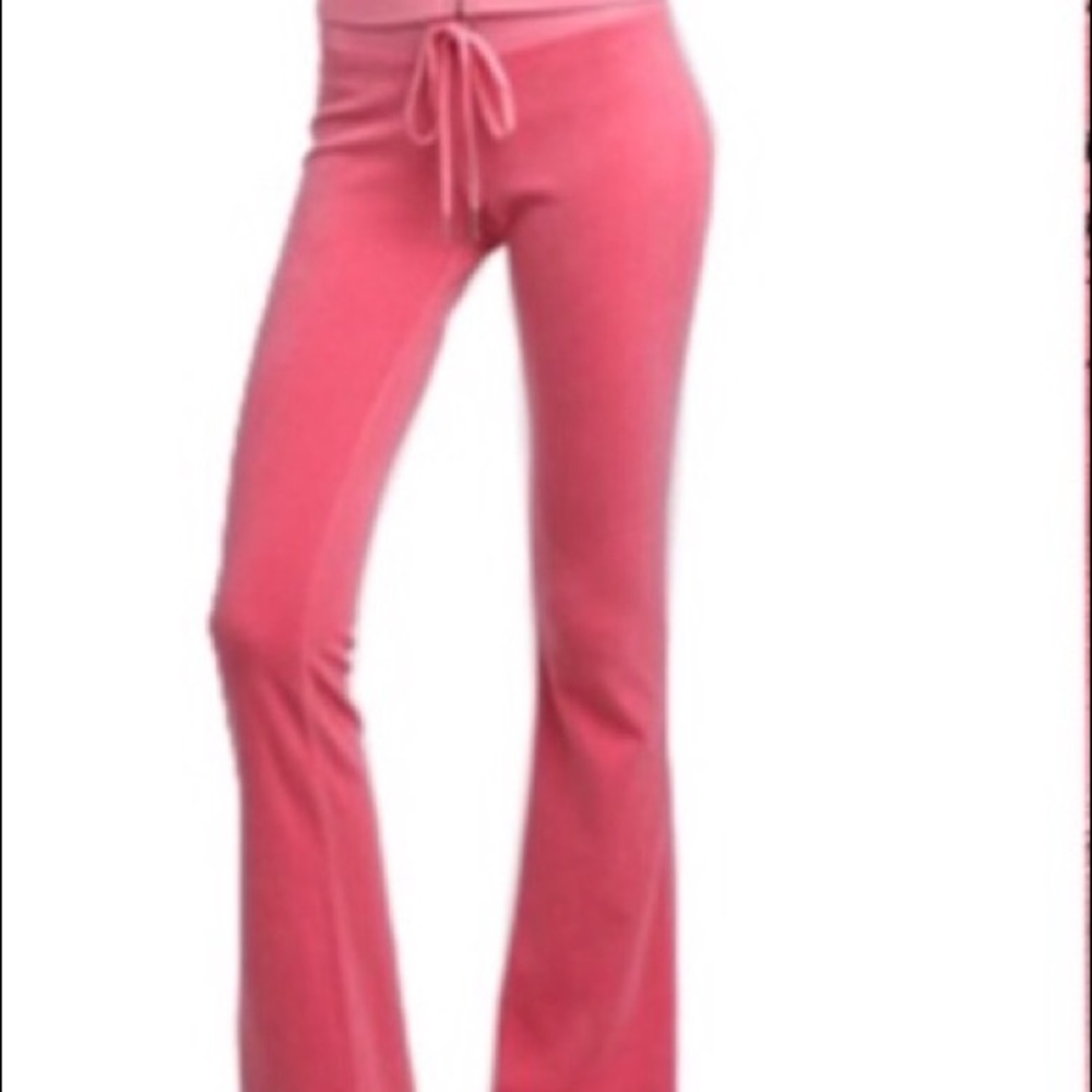 Juicy Couture velour pants, size L